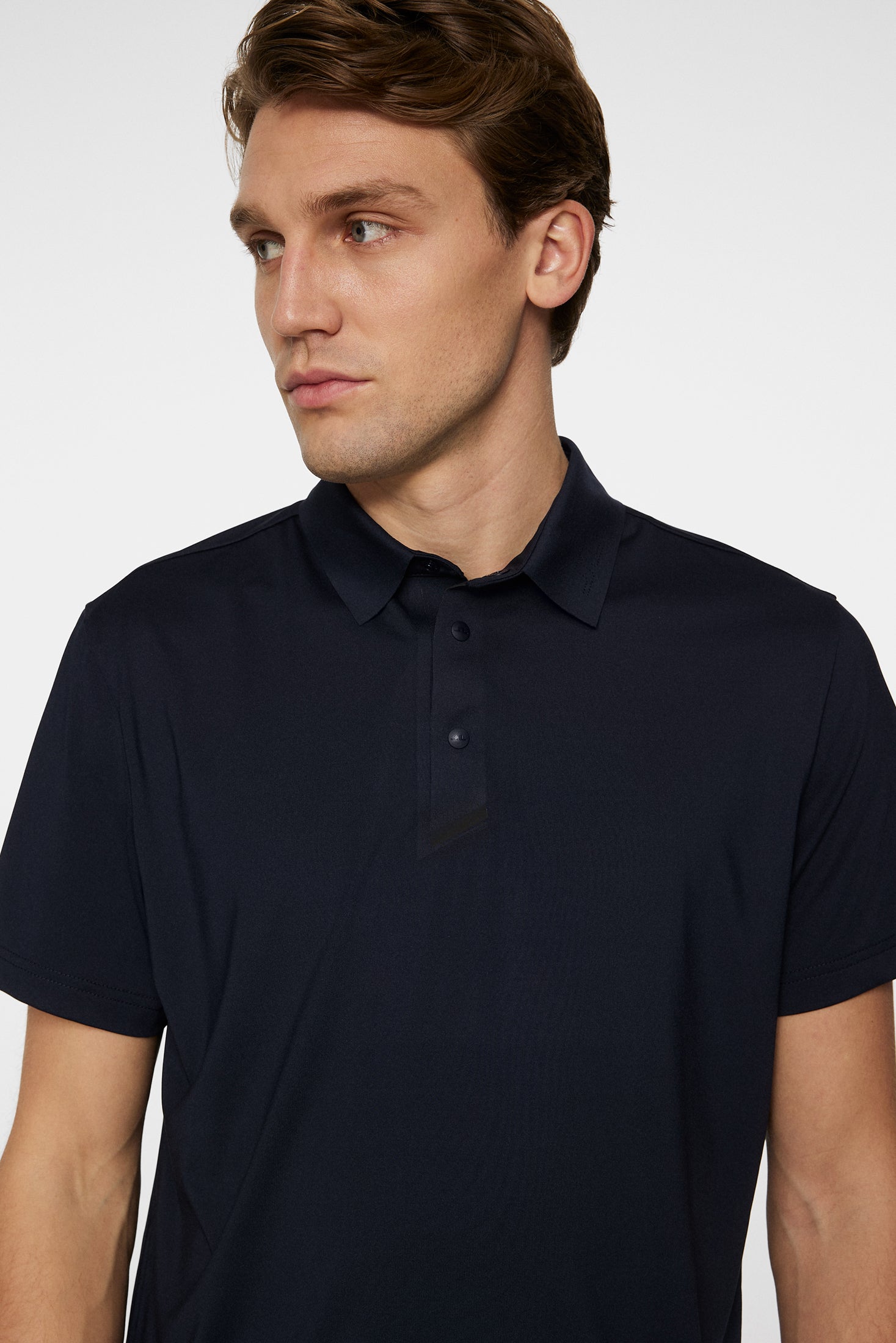 J.Lindeberg Axel Polo Herren S navy