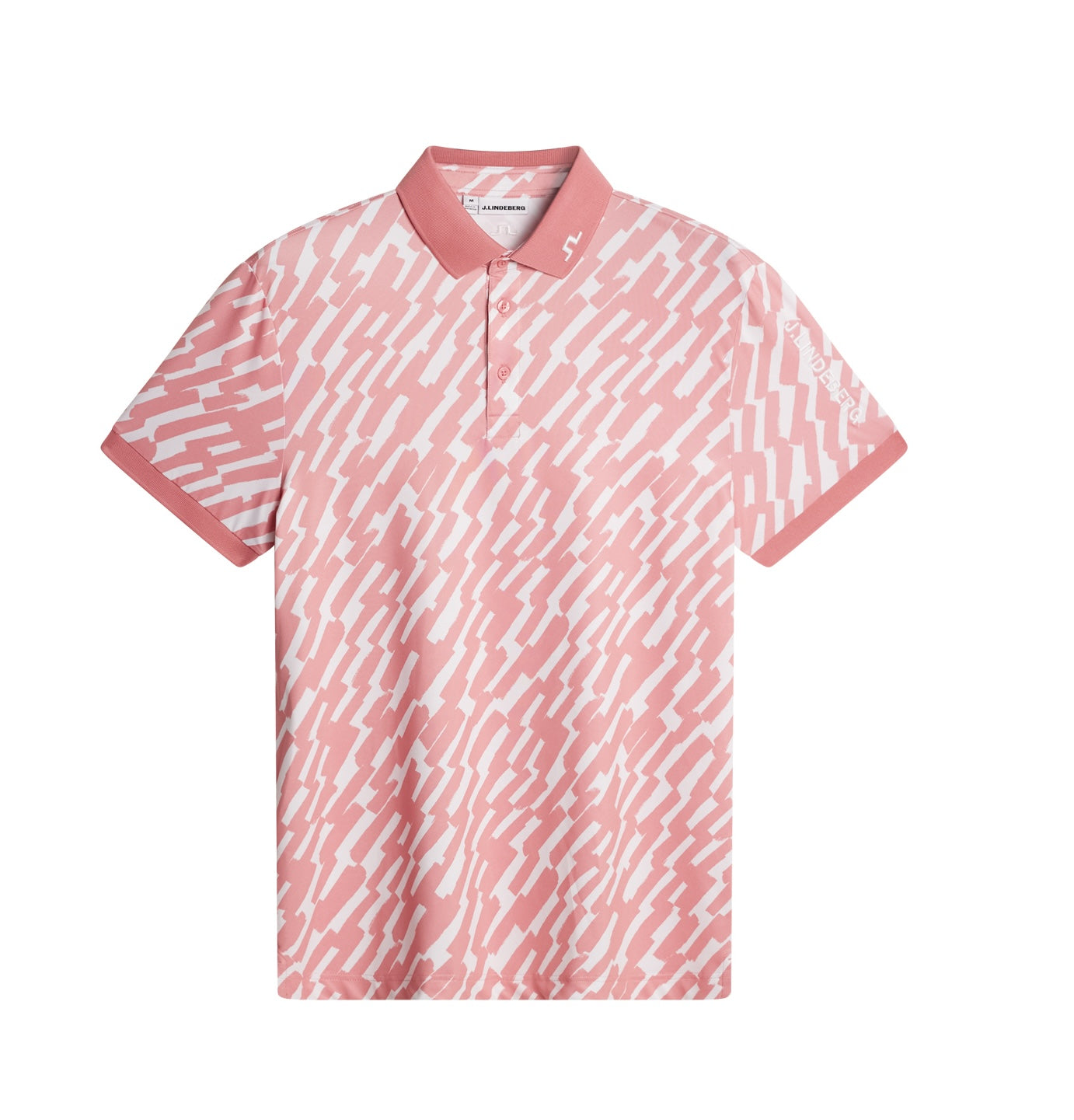 J.Lindeberg Tour Tech Print Polo Herren
