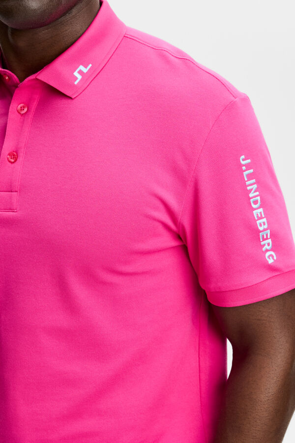 J.Lindeberg Tour Tech Pique Polo Herren