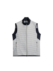 J.Lindeberg Men's Holden Quilted Hybrid Vest