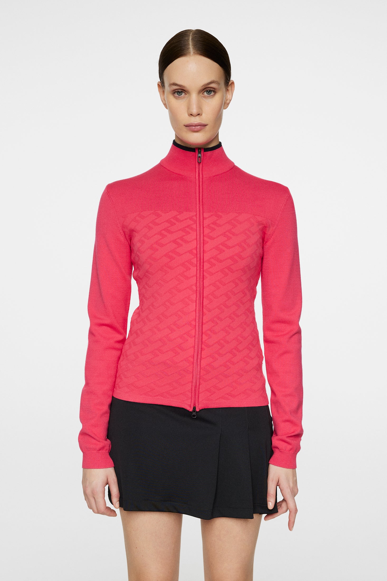 J.Lindeberg Anna Knitted Zip Sweater Damen