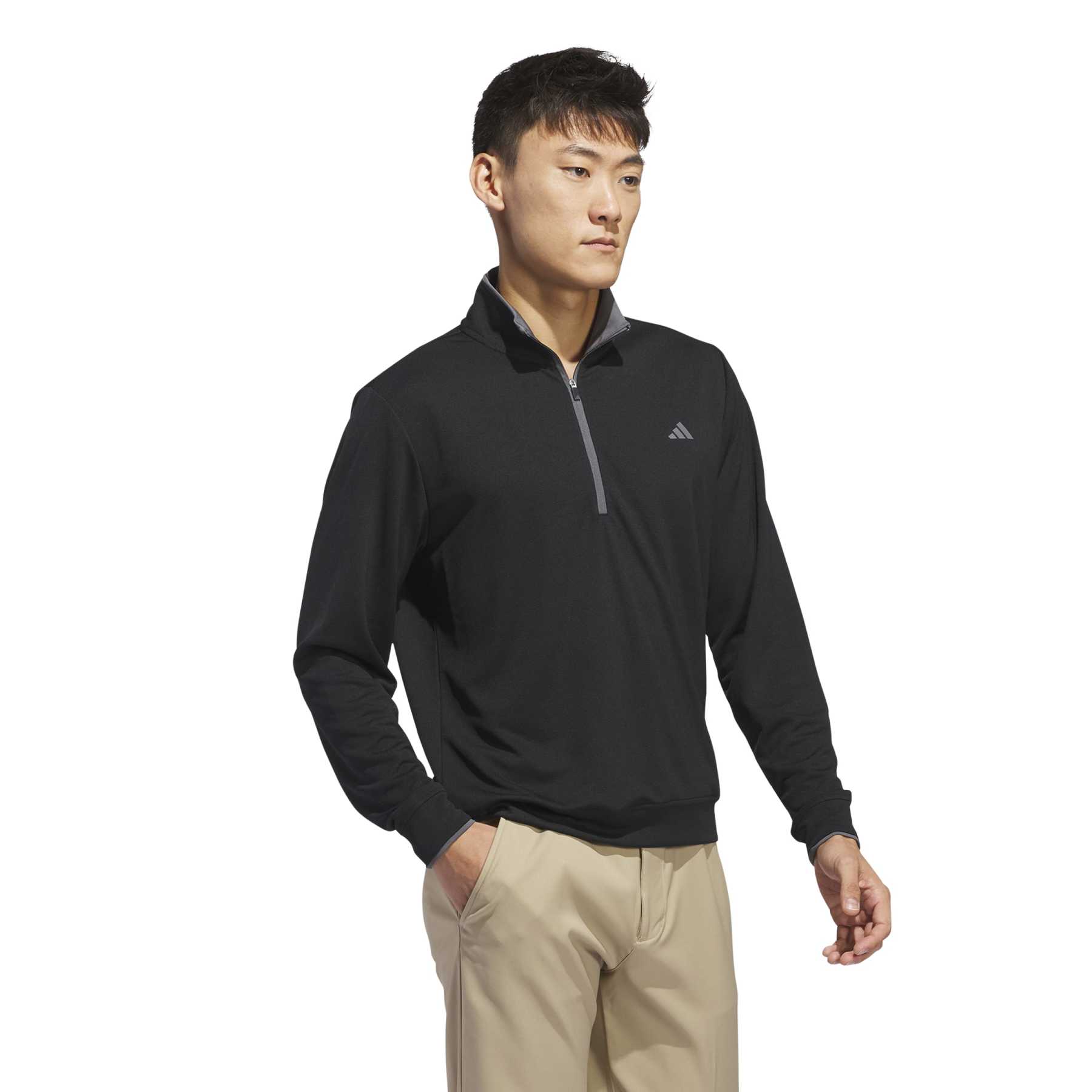 adidas Men's Lightweight Half-Zip Sweatshirt