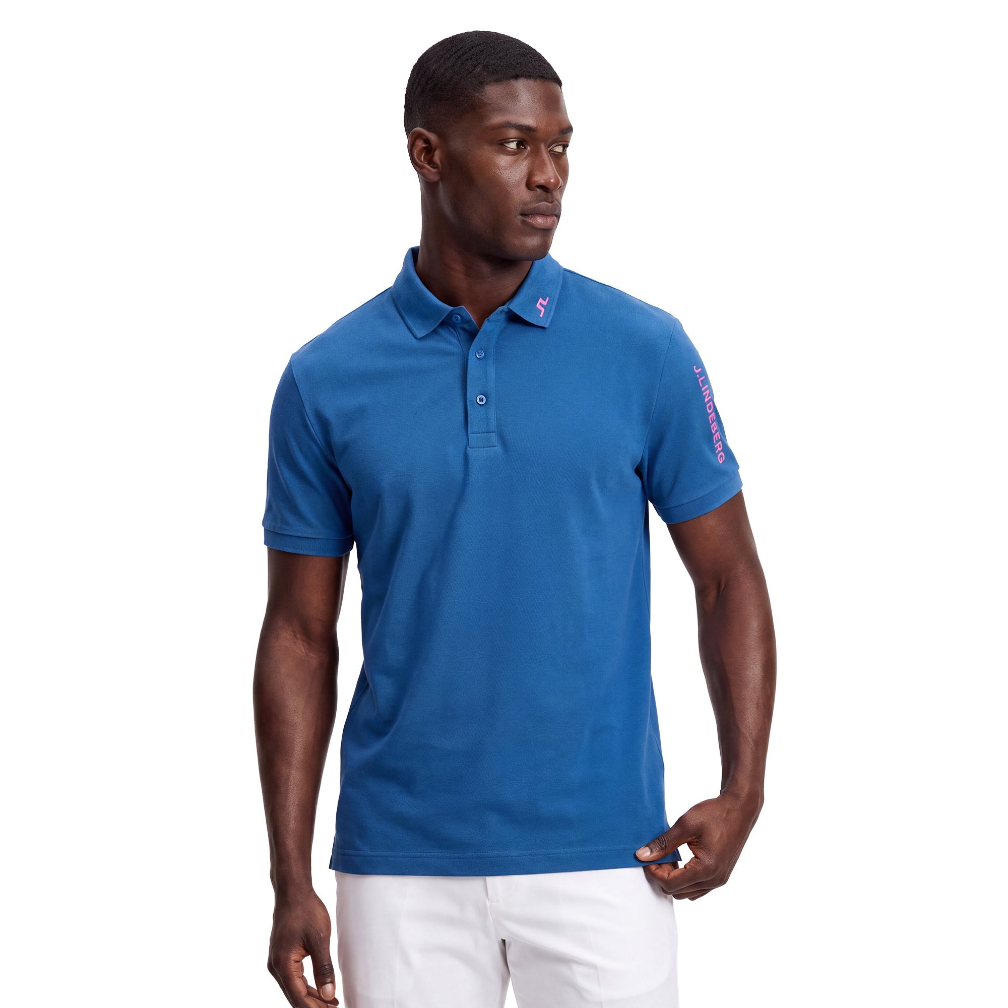 J.Lindeberg Tour Tech Pique Polo Herren