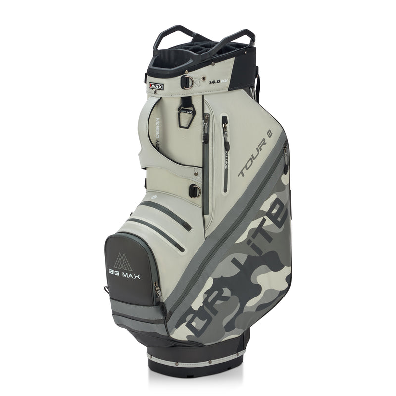 Big Max Dri Lite Tour 2 Cart Bag black/grey black/grey