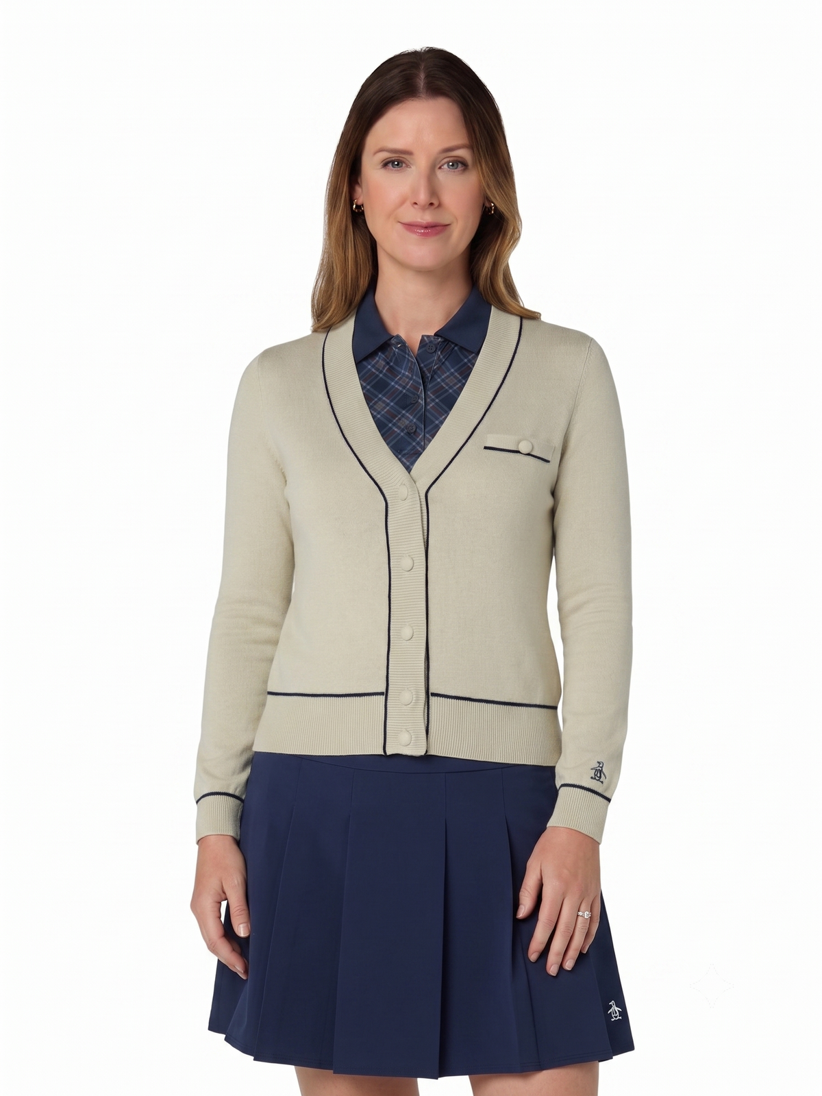 Original Penguin Golf Cardigan Damen