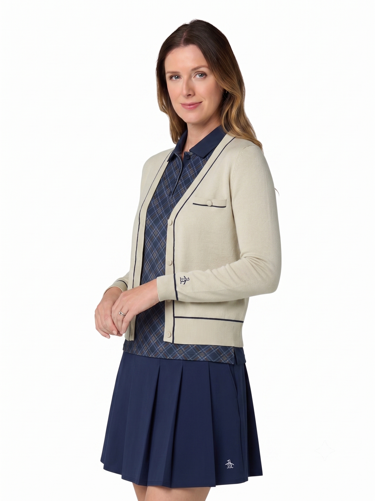 Original Penguin Golf Cardigan Damen