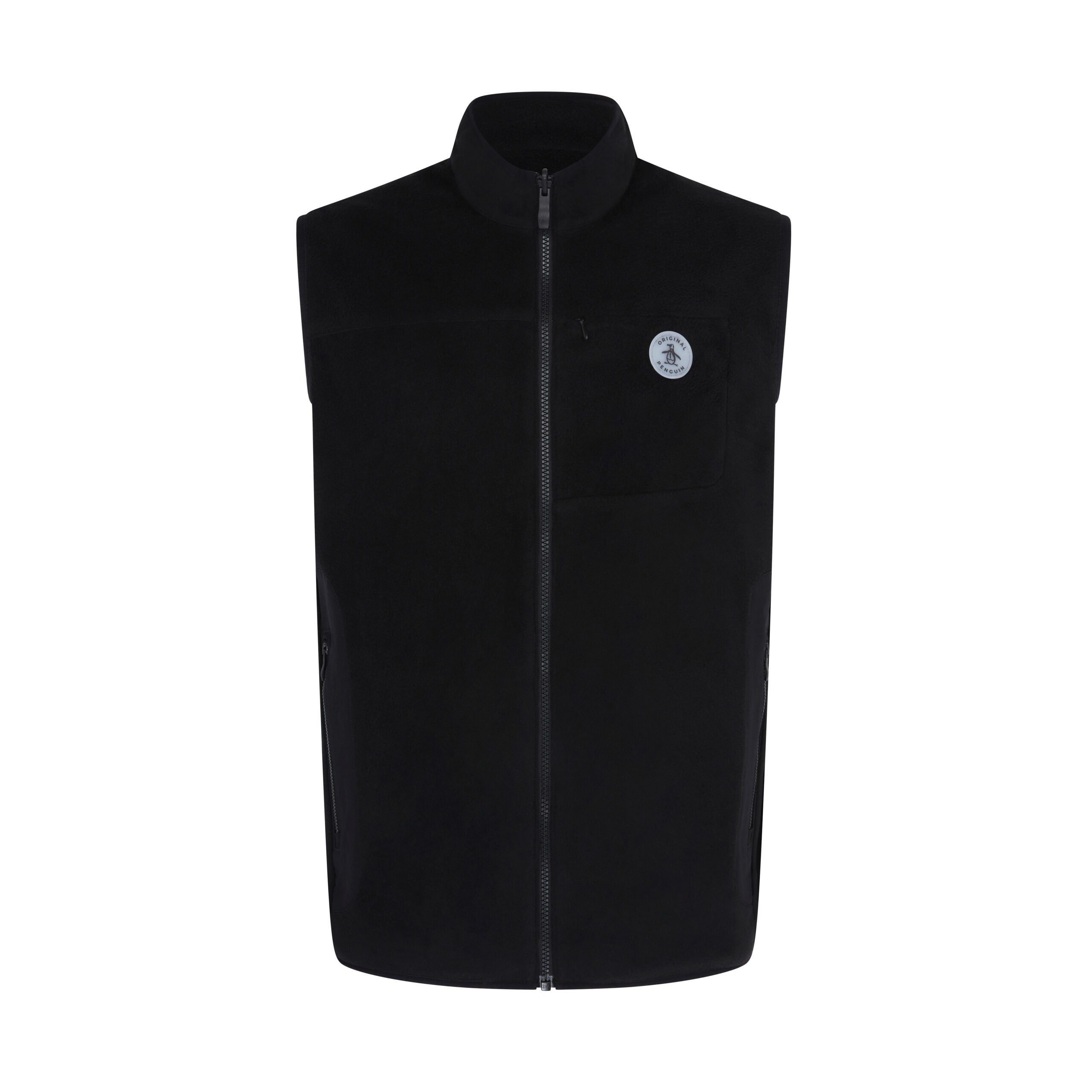Original Penguin Men's Lightweight Mixed Media Reversible Vest