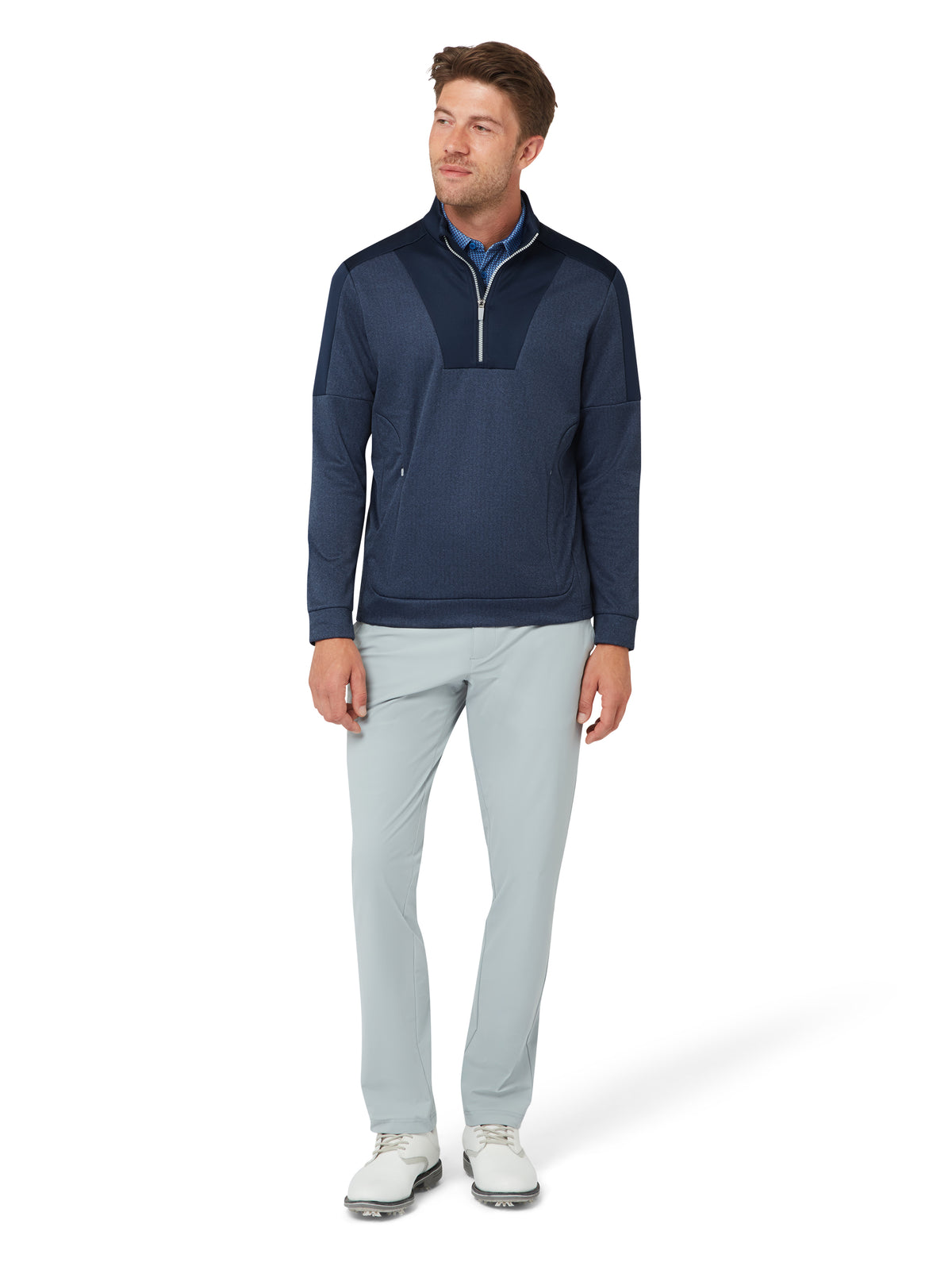 Original Penguin Golf MW 1/4-Zip Pullover Herren