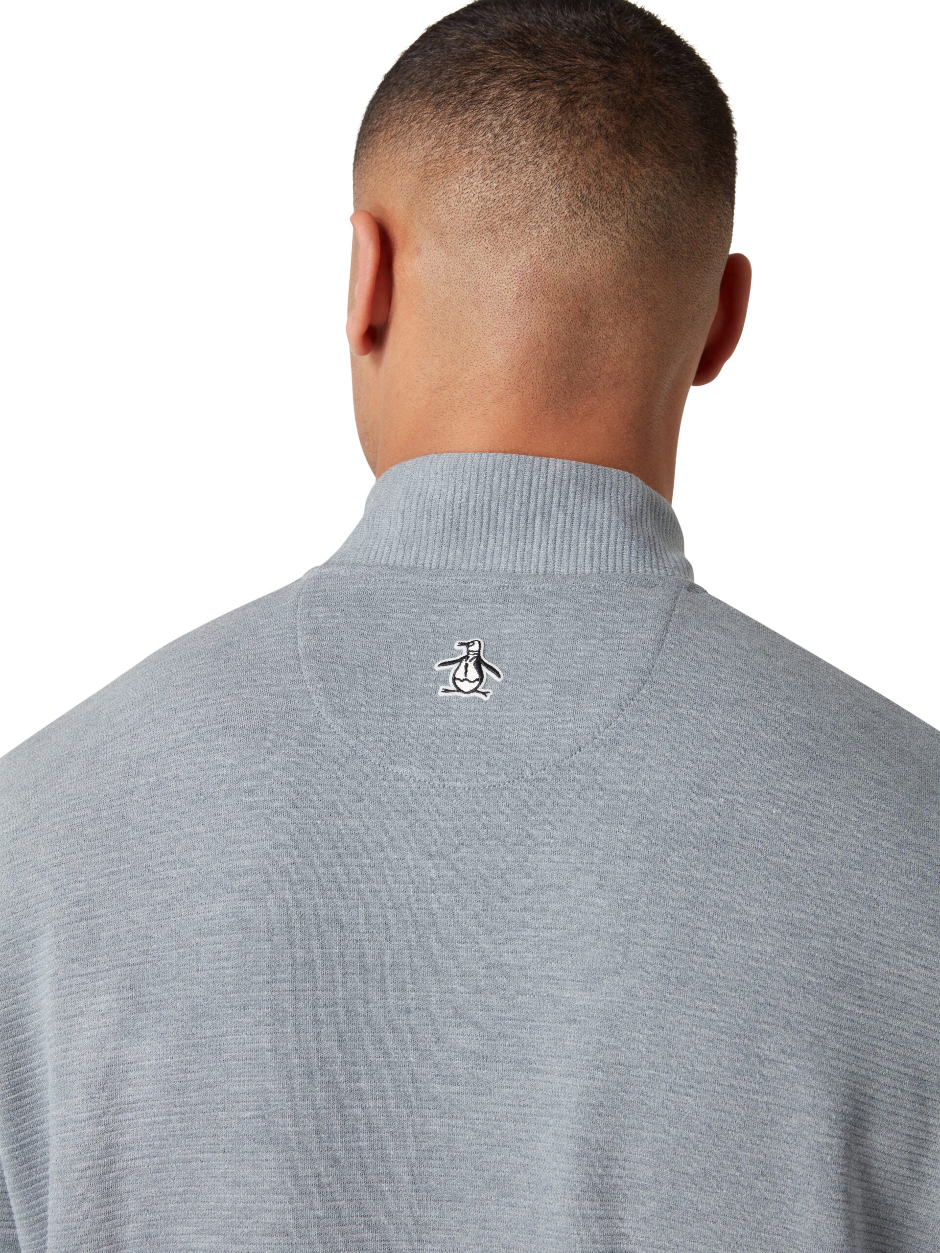 Original Penguin Ottoman 1/4-Zip Sweatshirt Herren