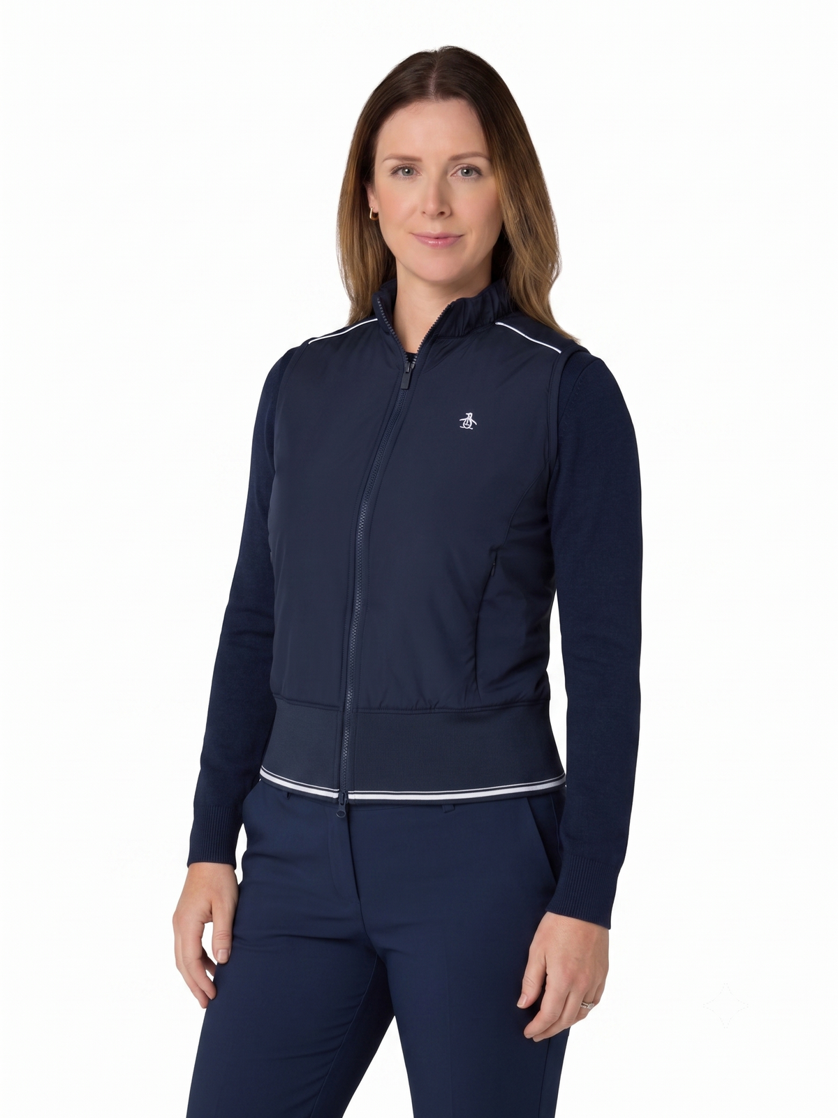 Original Penguin Golf LW Weste Damen