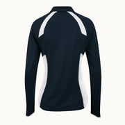 Original Penguin Long Sleeve Colourblock Zip Polo Damen