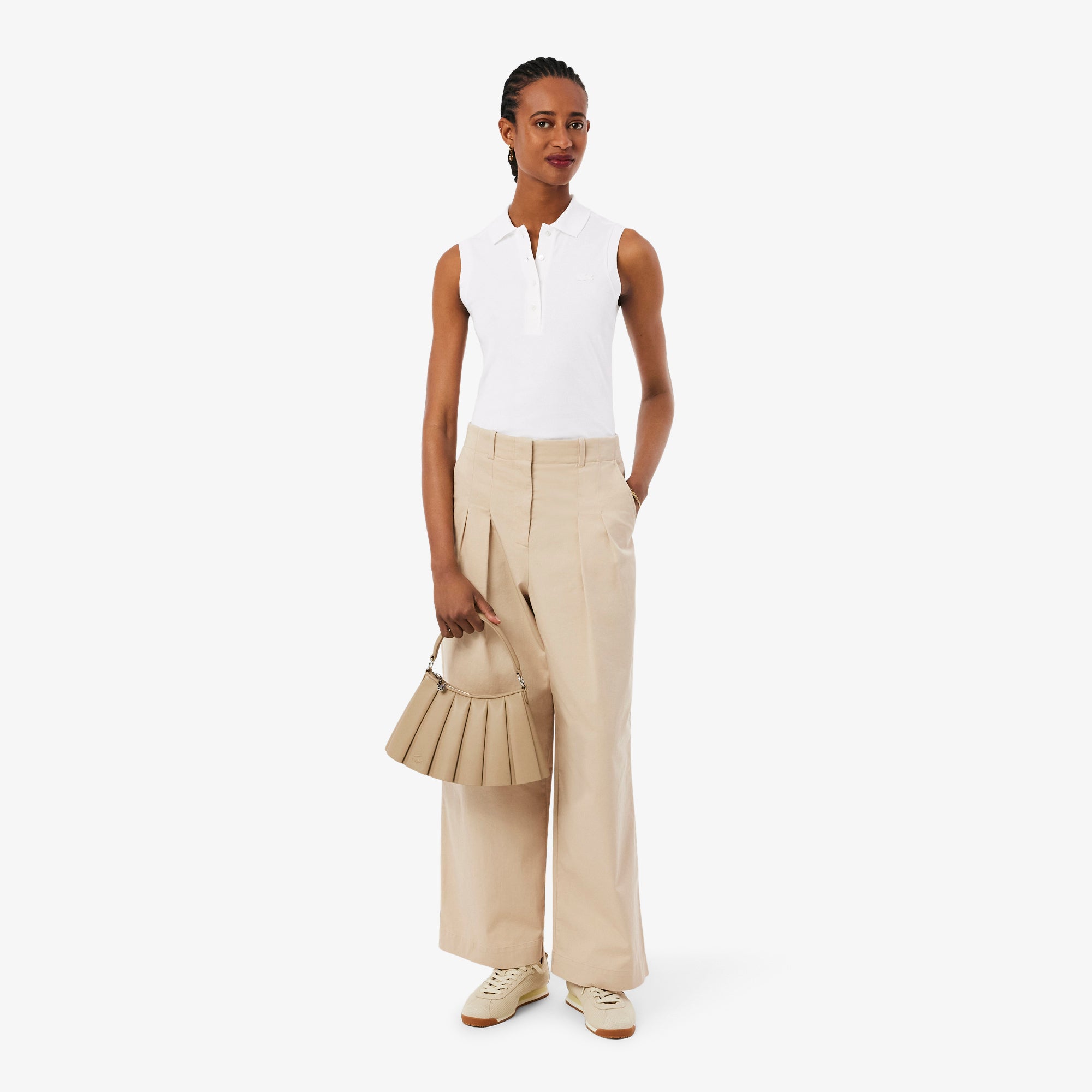 Lacoste Women's Classic Pique SL Polo