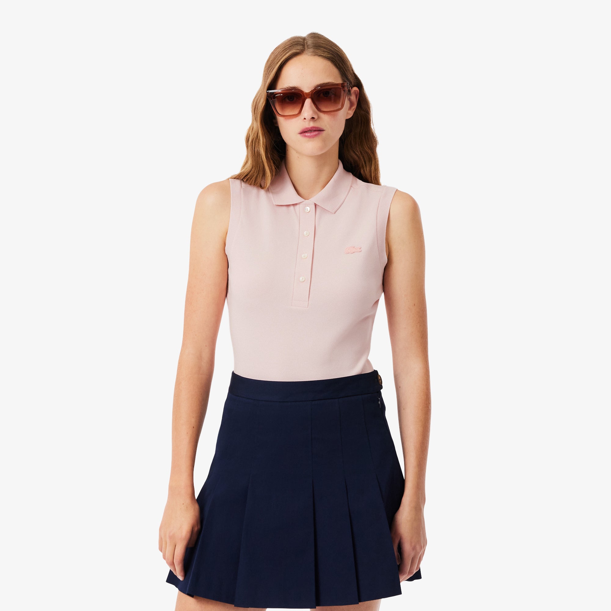 Lacoste Women's Classic Pique SL Polo