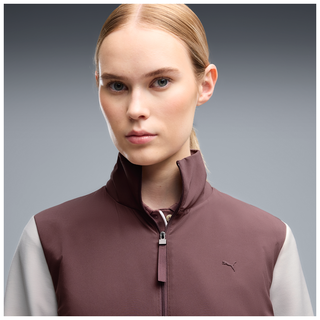 Puma Cloudspun Fleece Hybrid Jacke Damen