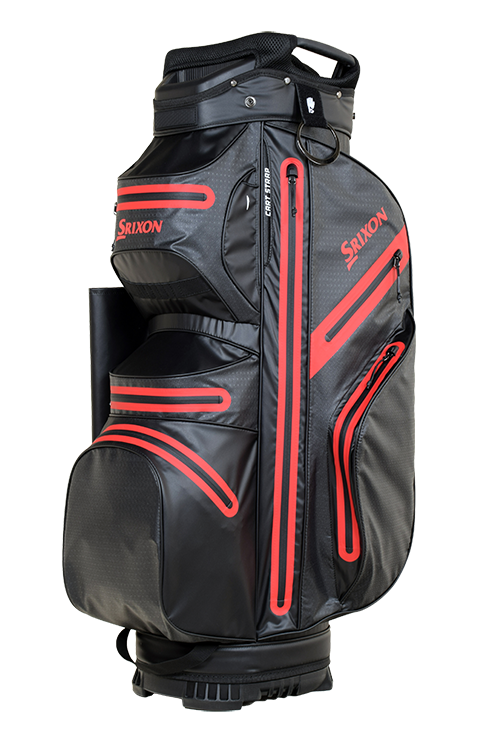 Srixon Weatherproof Cartbag schwarz/rot