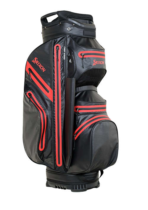 Srixon Weatherproof Cartbag schwarz/rot