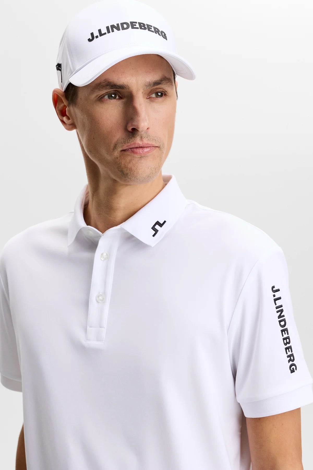 J.Lindeberg Tour Tech Polo Men L white L white