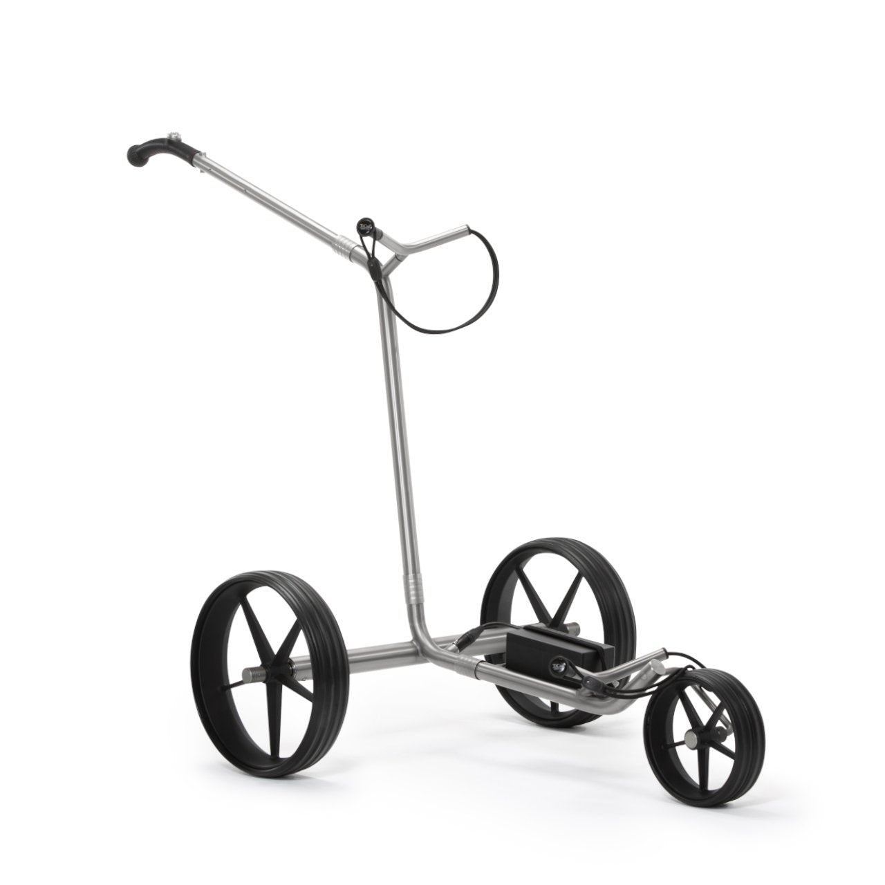 TiCad Goldfinger GFK-Räder (matt schwarz) Tastensteuerung