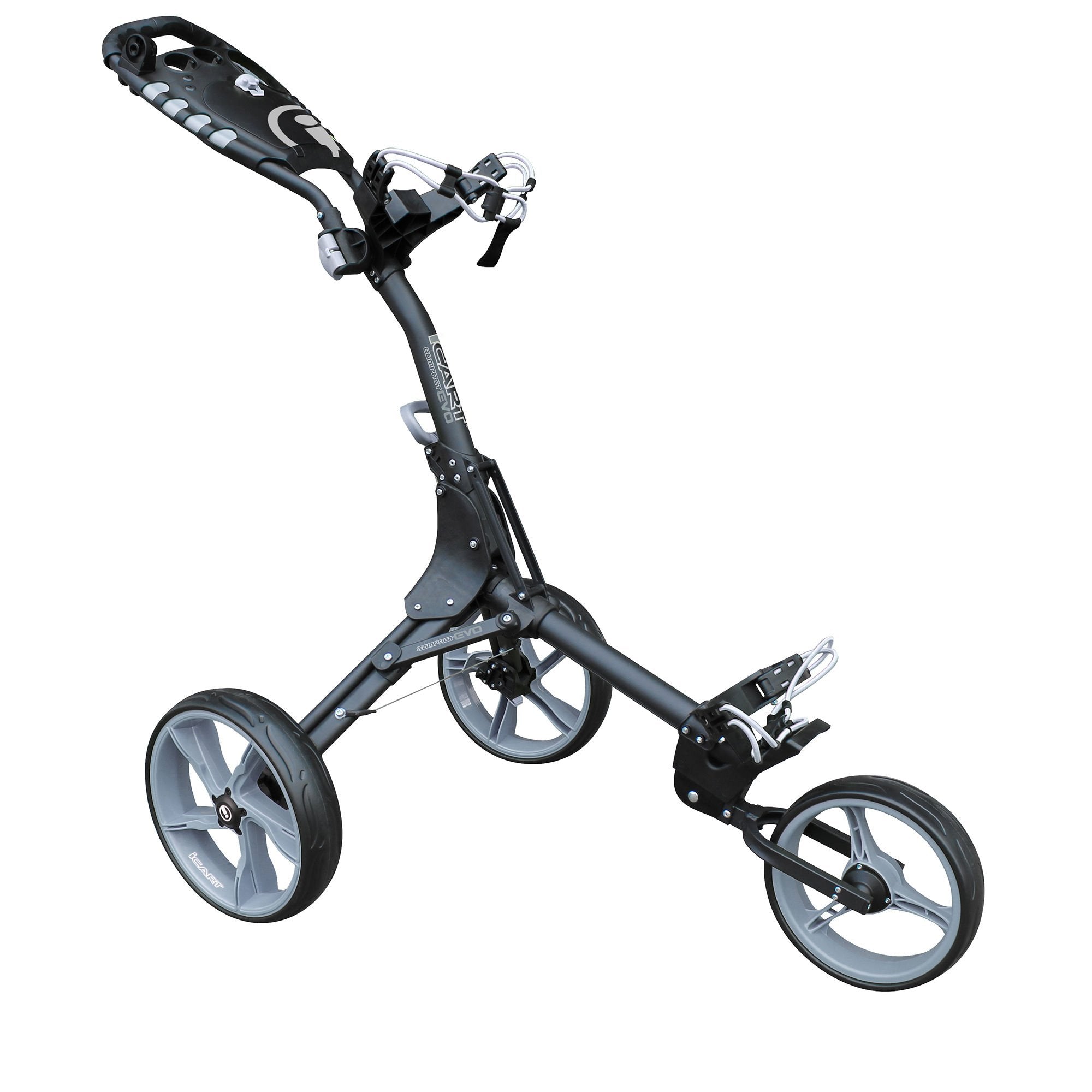 iCart Compact EVO Push Trolley grau/schwarz grau/schwarz grau/schwarz