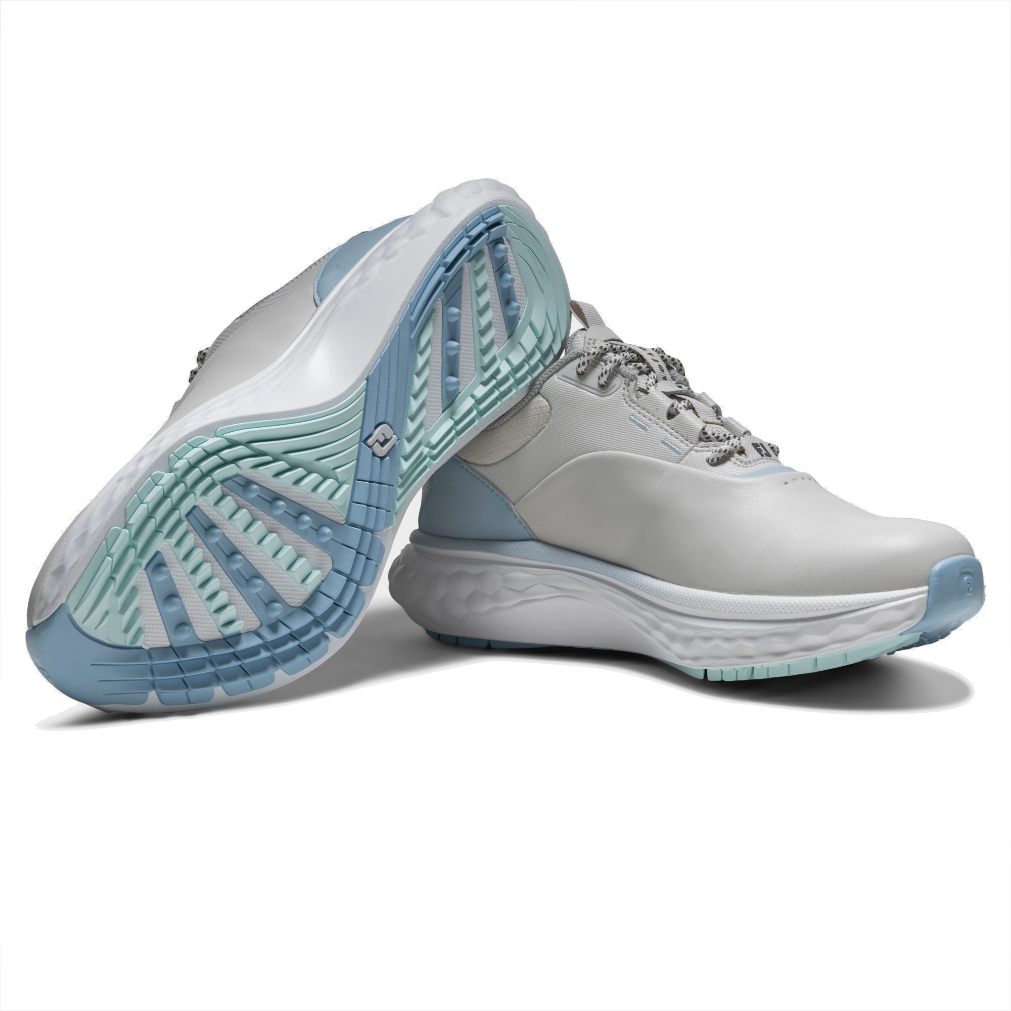 Footjoy QUANTUM BOA Golf Shoe Women EU 36 1/2 Medium Grey/White/Blue