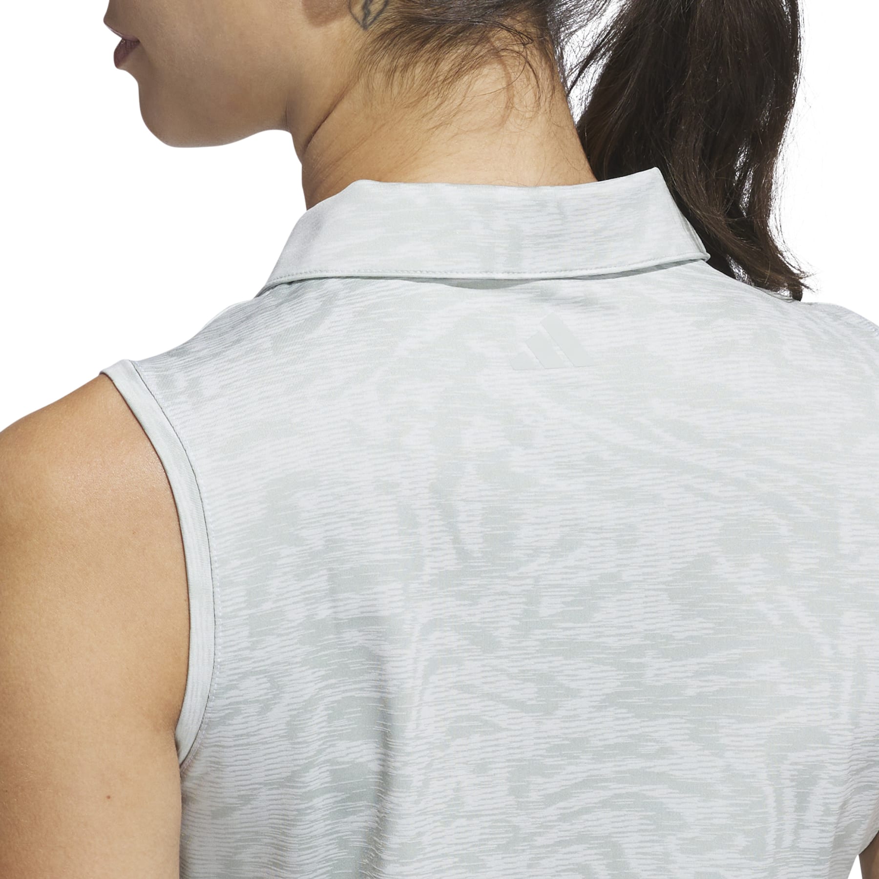 adidas Ultimate365 Jacquard Polo Damen XS silber XS silber