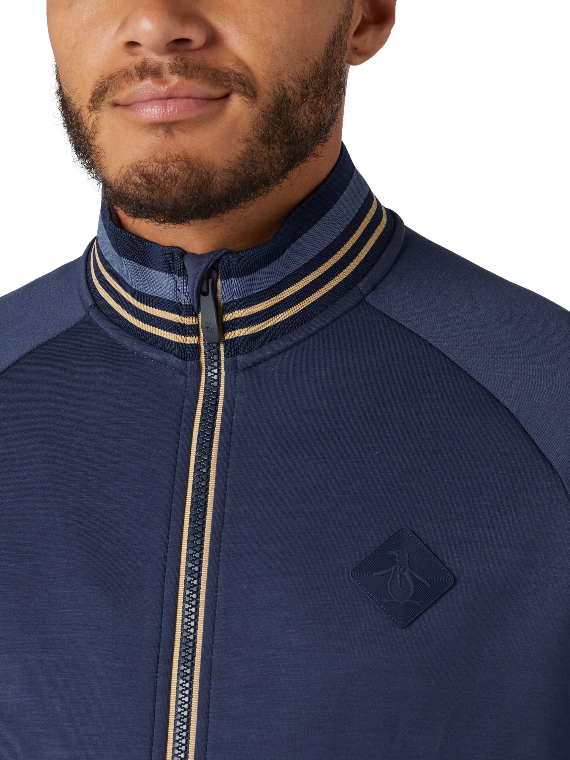 Original Penguin Knitted Track Jacke Herren