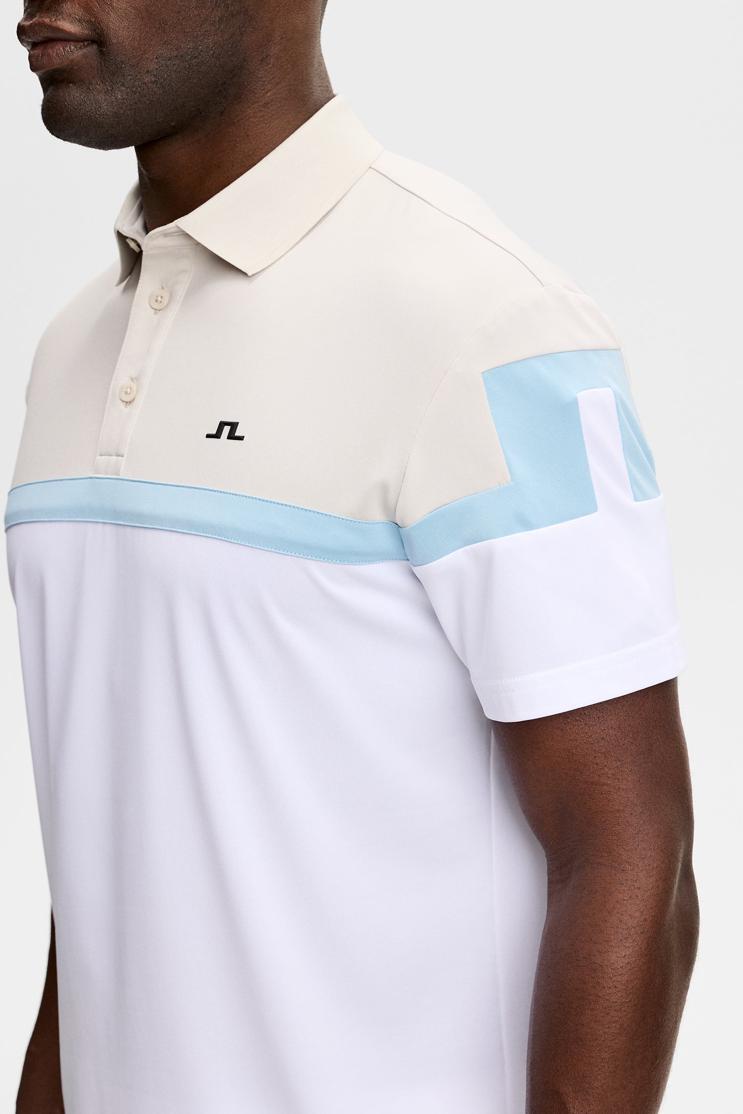 J.Lindeberg Emil Polo Men's L white L white