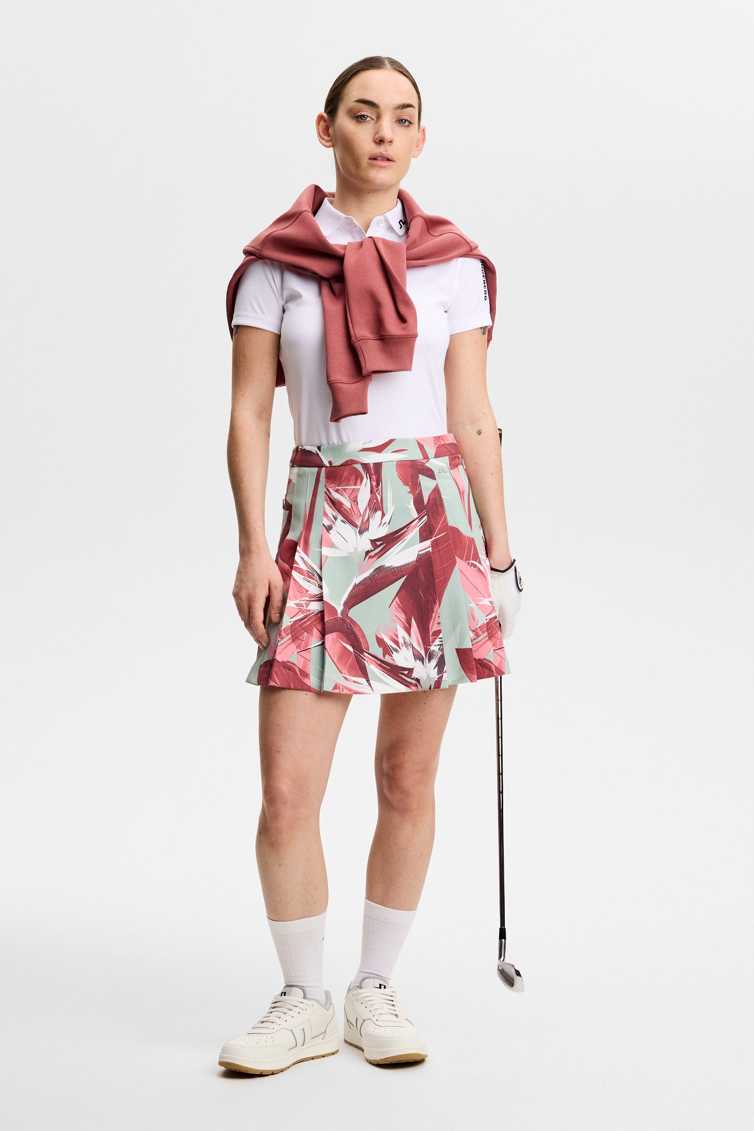 J.Lindeberg Alesia Print Skirt Damen L pink L pink
