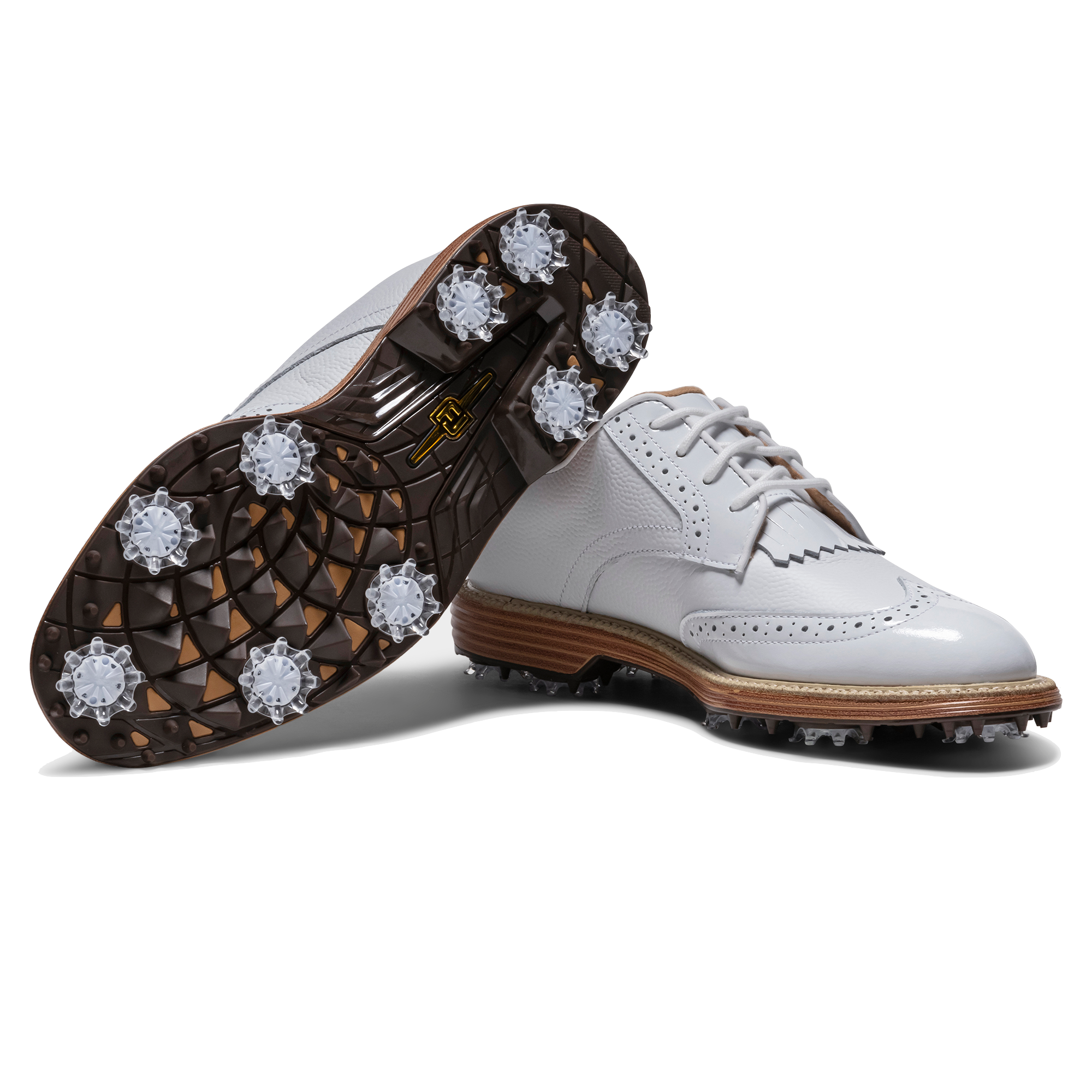 Footjoy PREMIERE SERIES MADISON Golf Shoe Women EU 36 1/2 Medium White/Brown