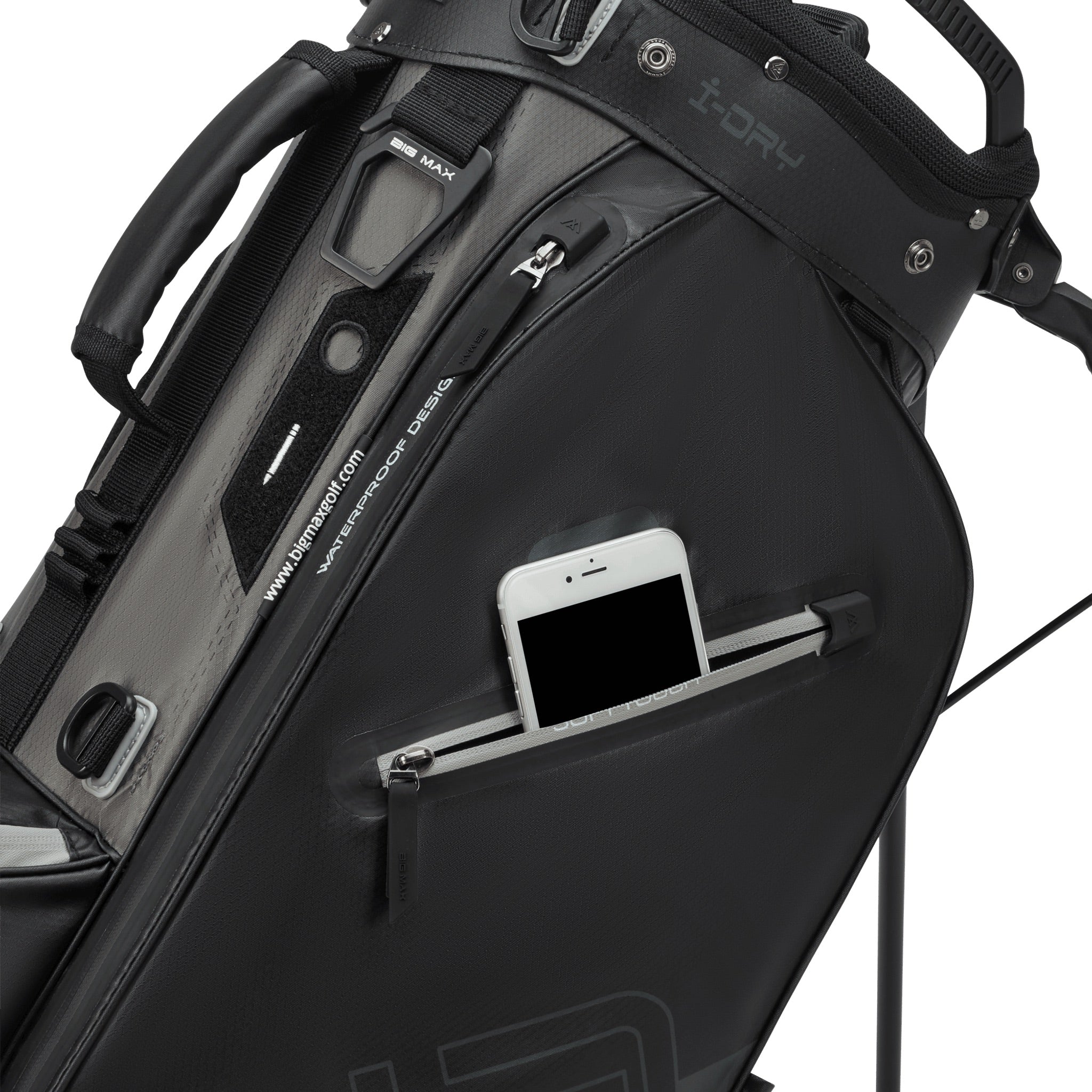 Big Max Aqua Eight H Stand Bag black/grey black/grey