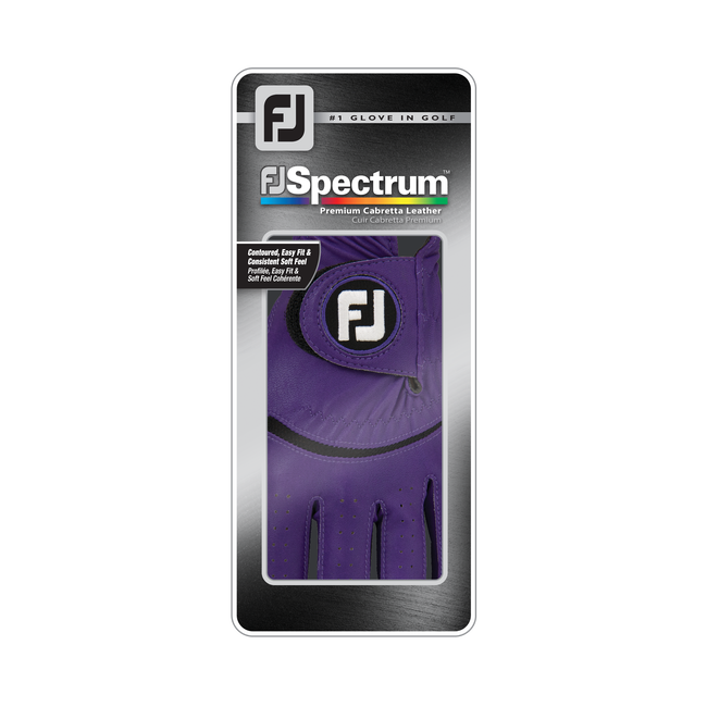 FootJoy FJ Spectrum Golf Glove Men's S Left Hand White/Purple