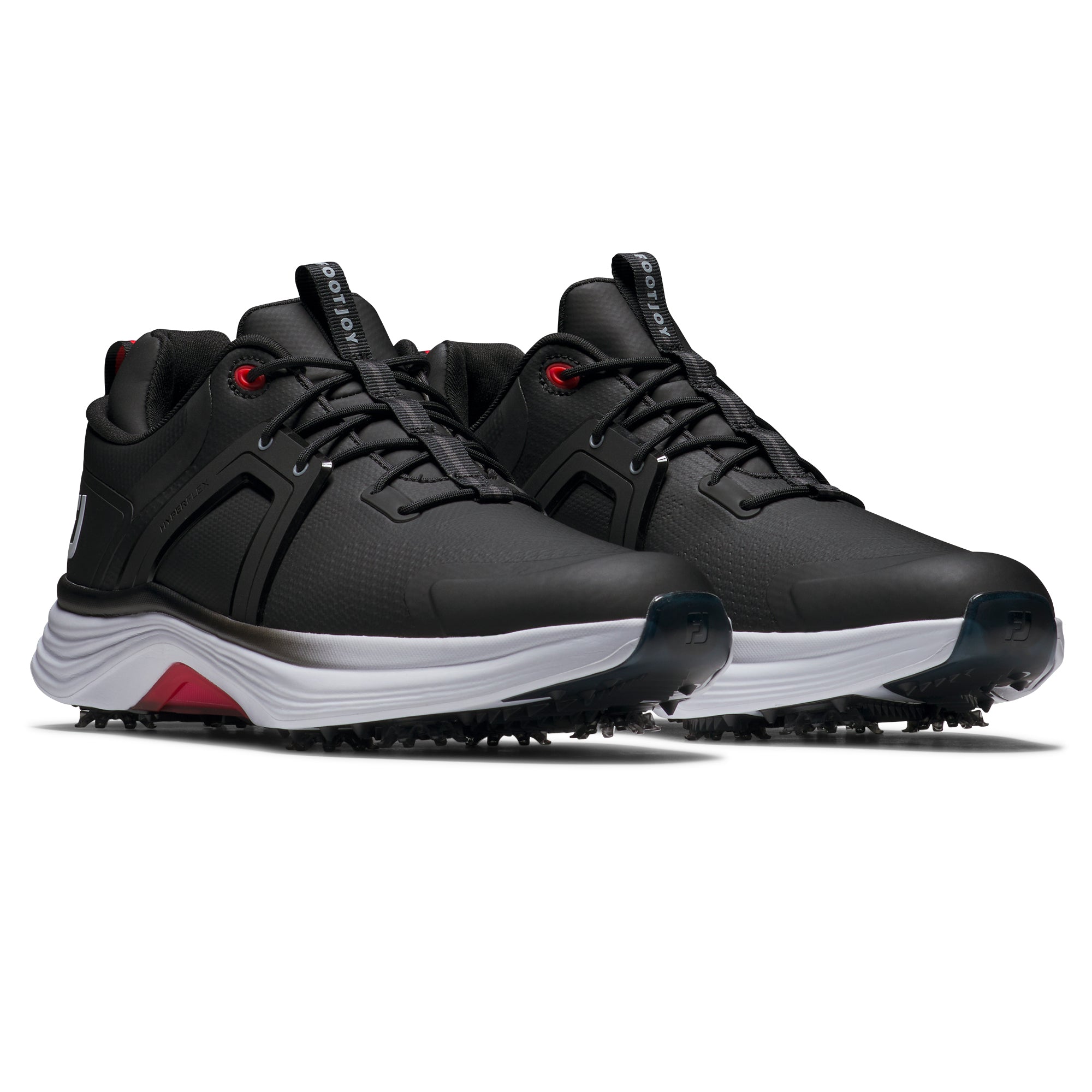 Footjoy HYPERFLEX Golfschuh Herren EU 39 Medium schwarz/weiss/rot