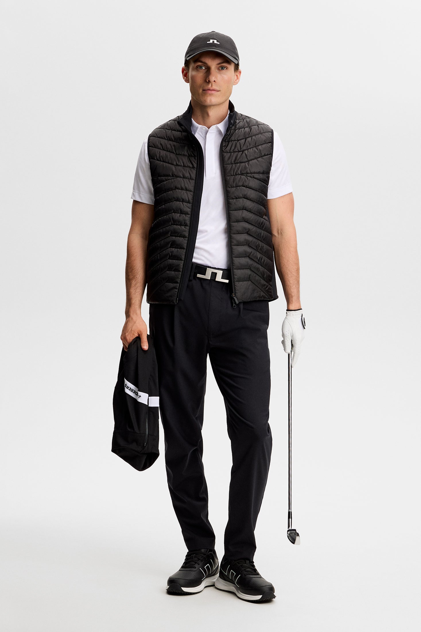 J.Lindeberg Wilhelm Polo Men L white L white