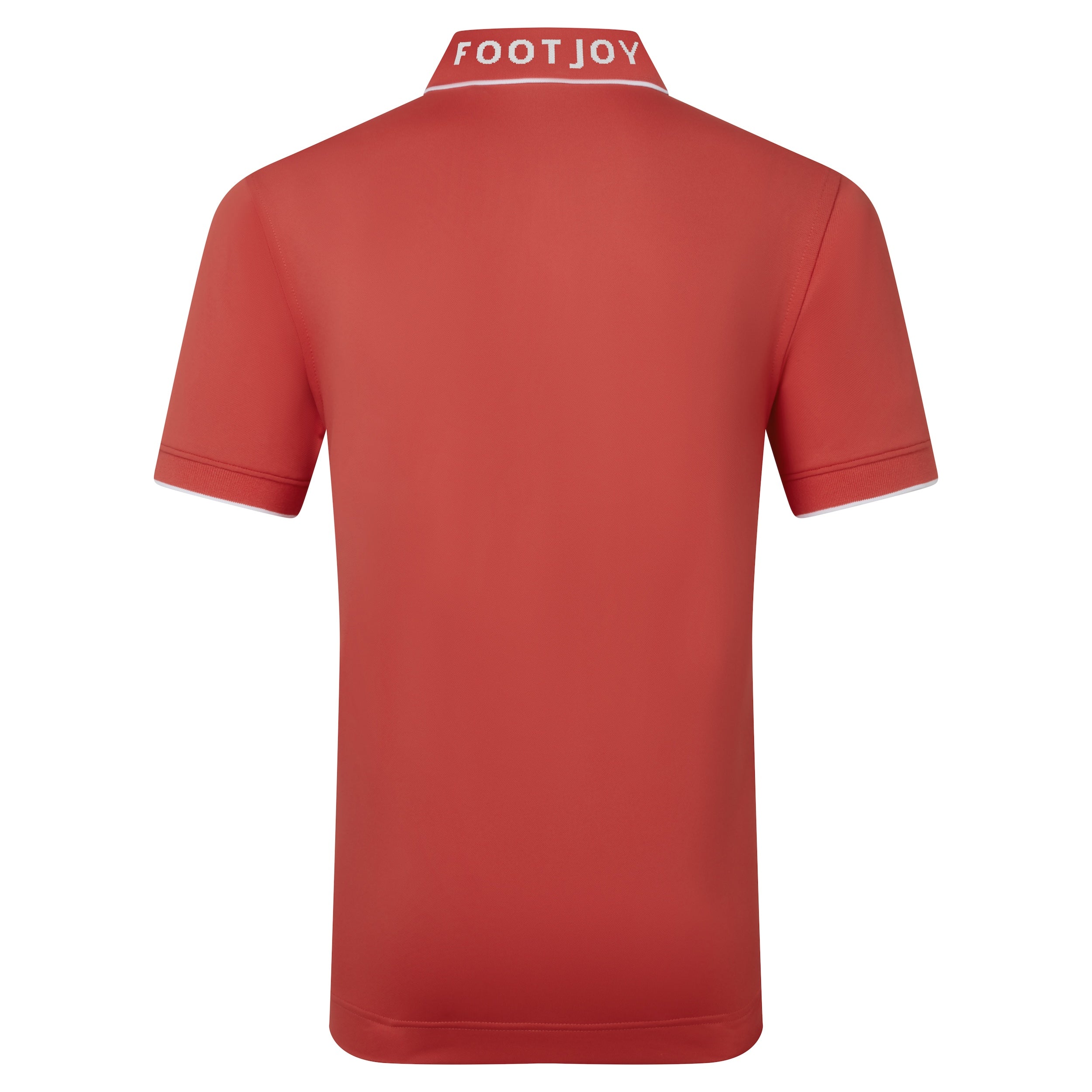 Footjoy Wordmark Pique Polo Men's S Red