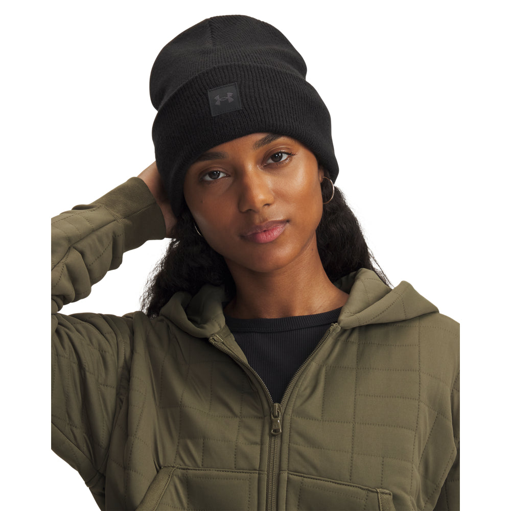Under Armour UA Halftime Beanie Damen schwarz schwarz schwarz