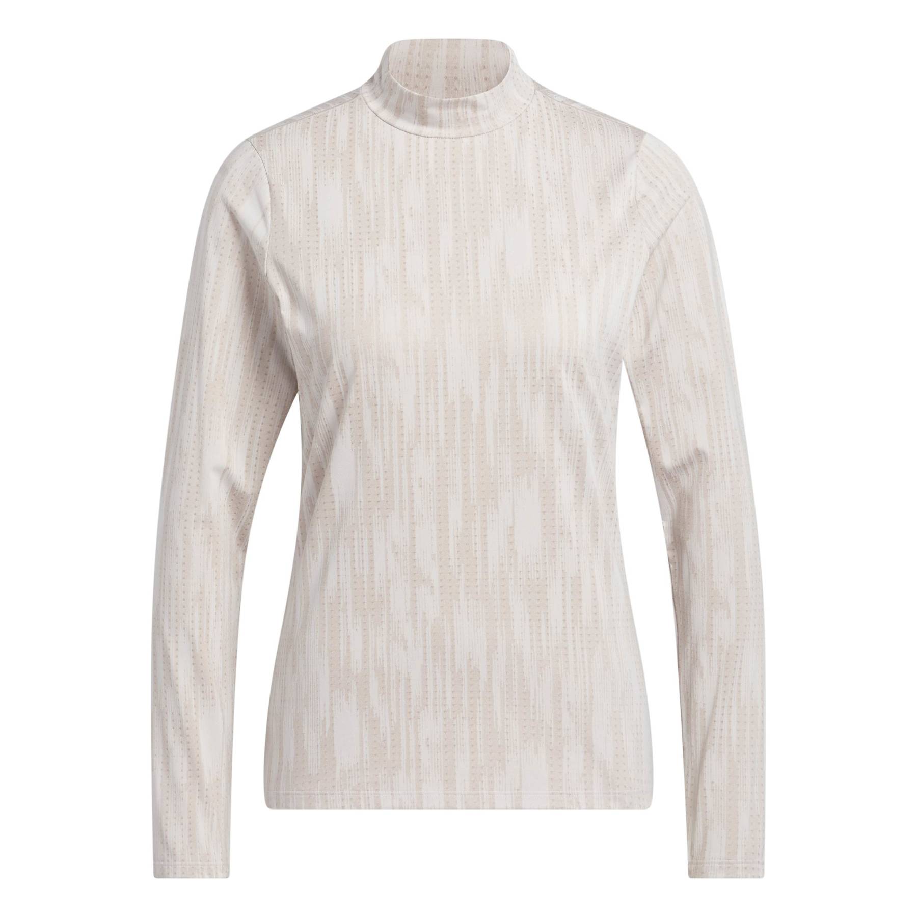 adidas Women's Ultimate365 Jacquard Long-Sleeve Mock Shirt