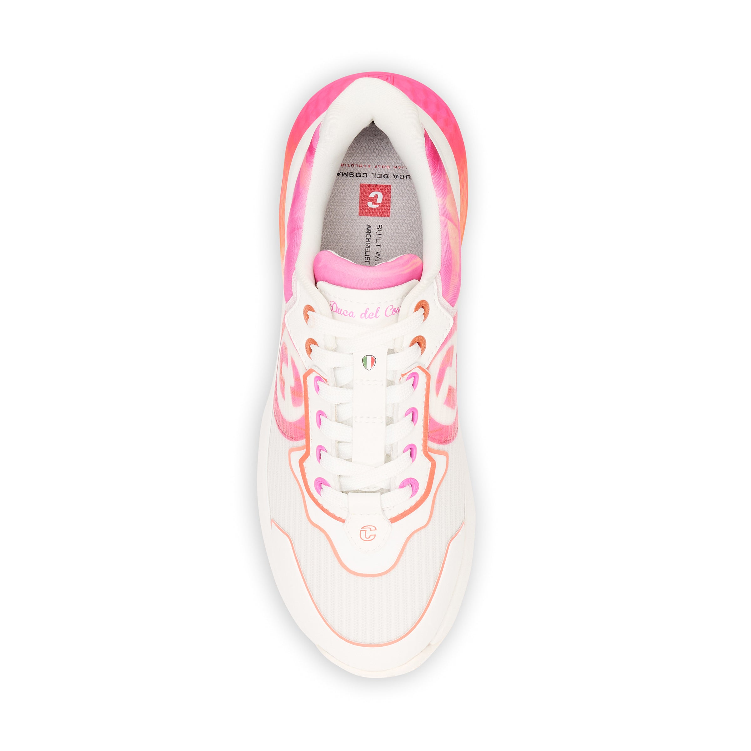 Duca del Cosma Vieste Women's Golf Shoe EU 36 White/Pink