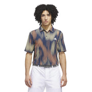 adidas ULT365 Cool Feel Print Polo Herren L navy/orange