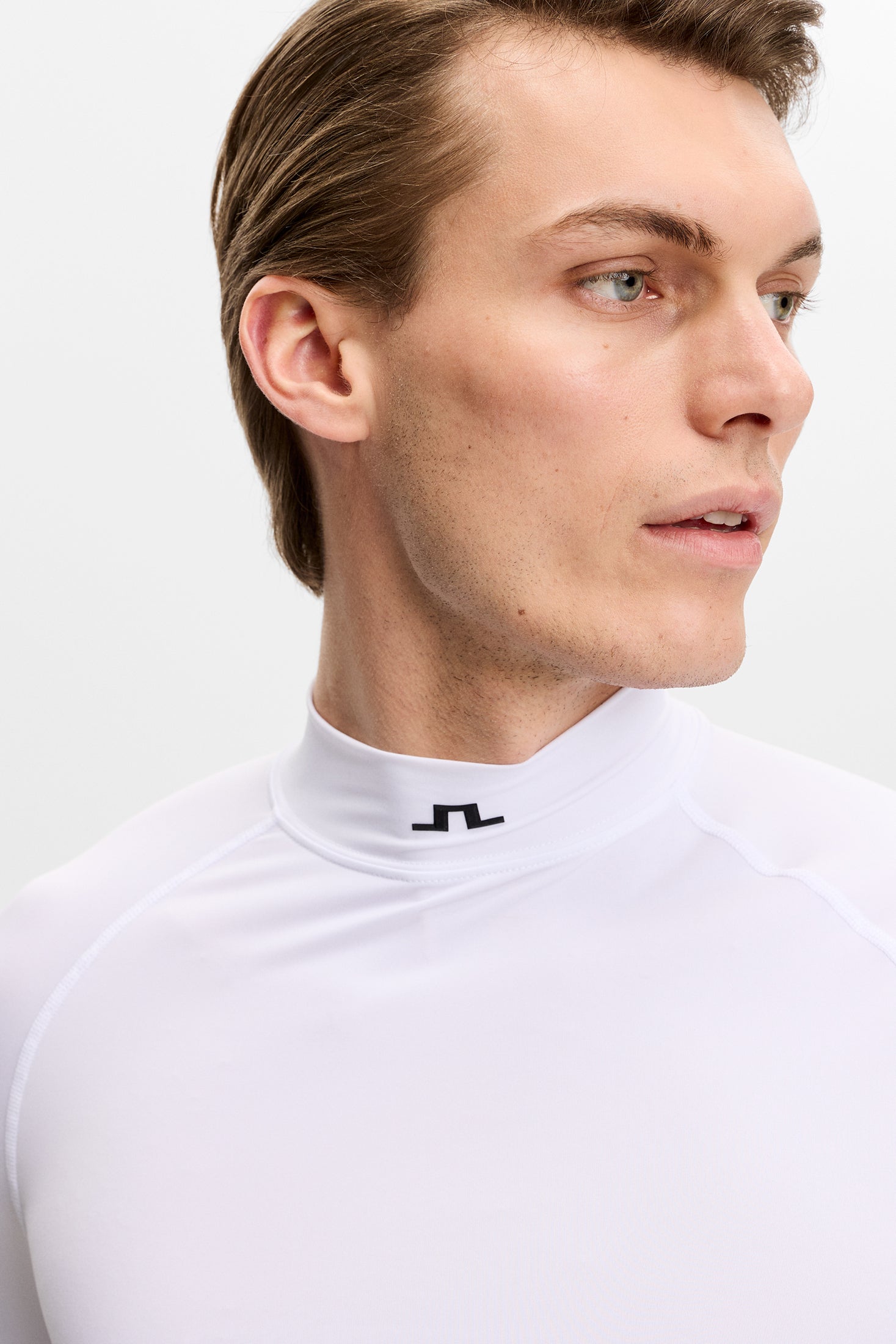 J.Lindeberg Ello Compression Top Men's L White L White
