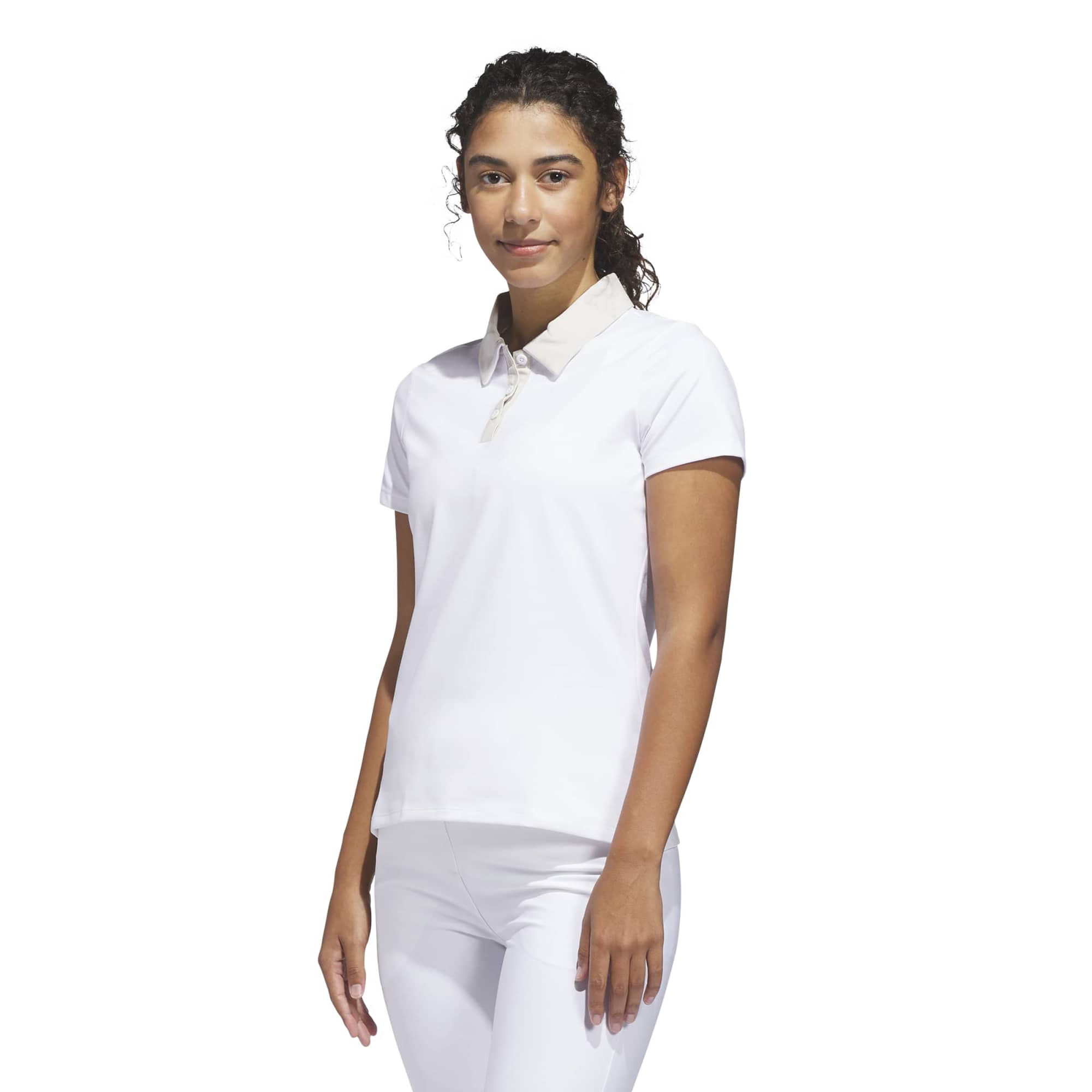 adidas ULT365+ Grid CLIMACool Polo Shirt Women's XXL Light Grey