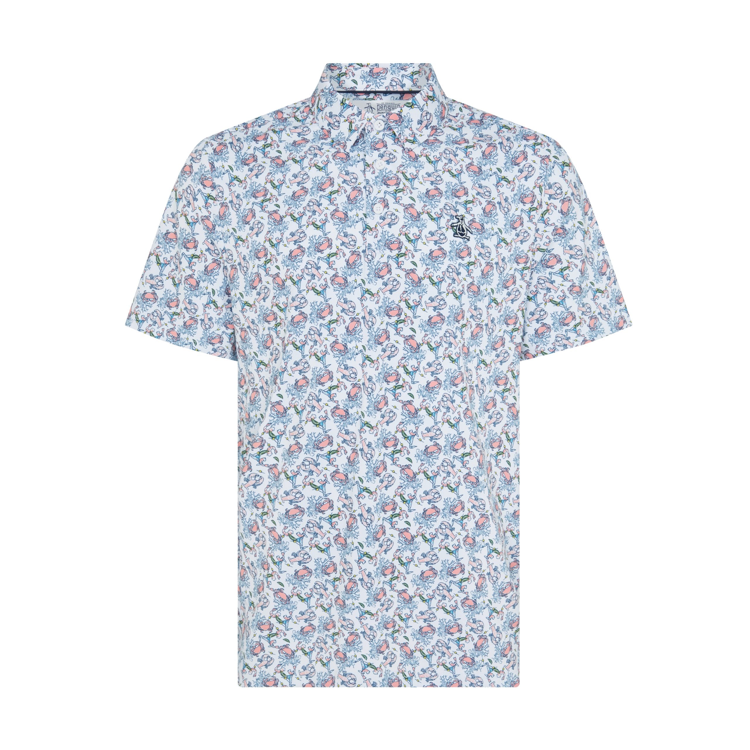 Original Penguin Pete N’ The Ocean Caddy Polo Herren L weiß