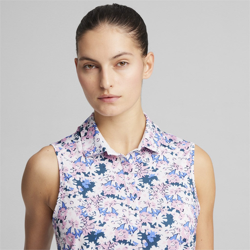 Puma MATTR Bloom SL Polo Damen