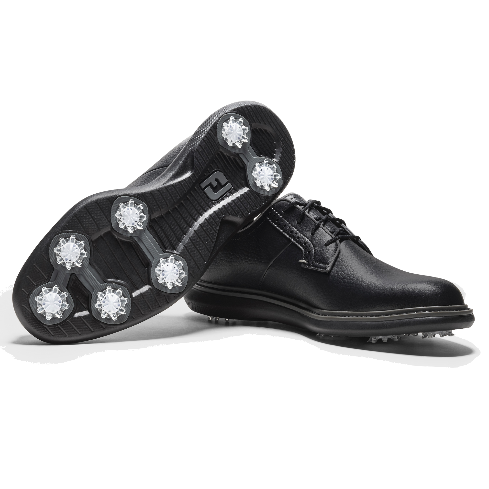 Footjoy TRADITIONS BLUCHER Golfschuh Herren EU 39 Medium schwarz