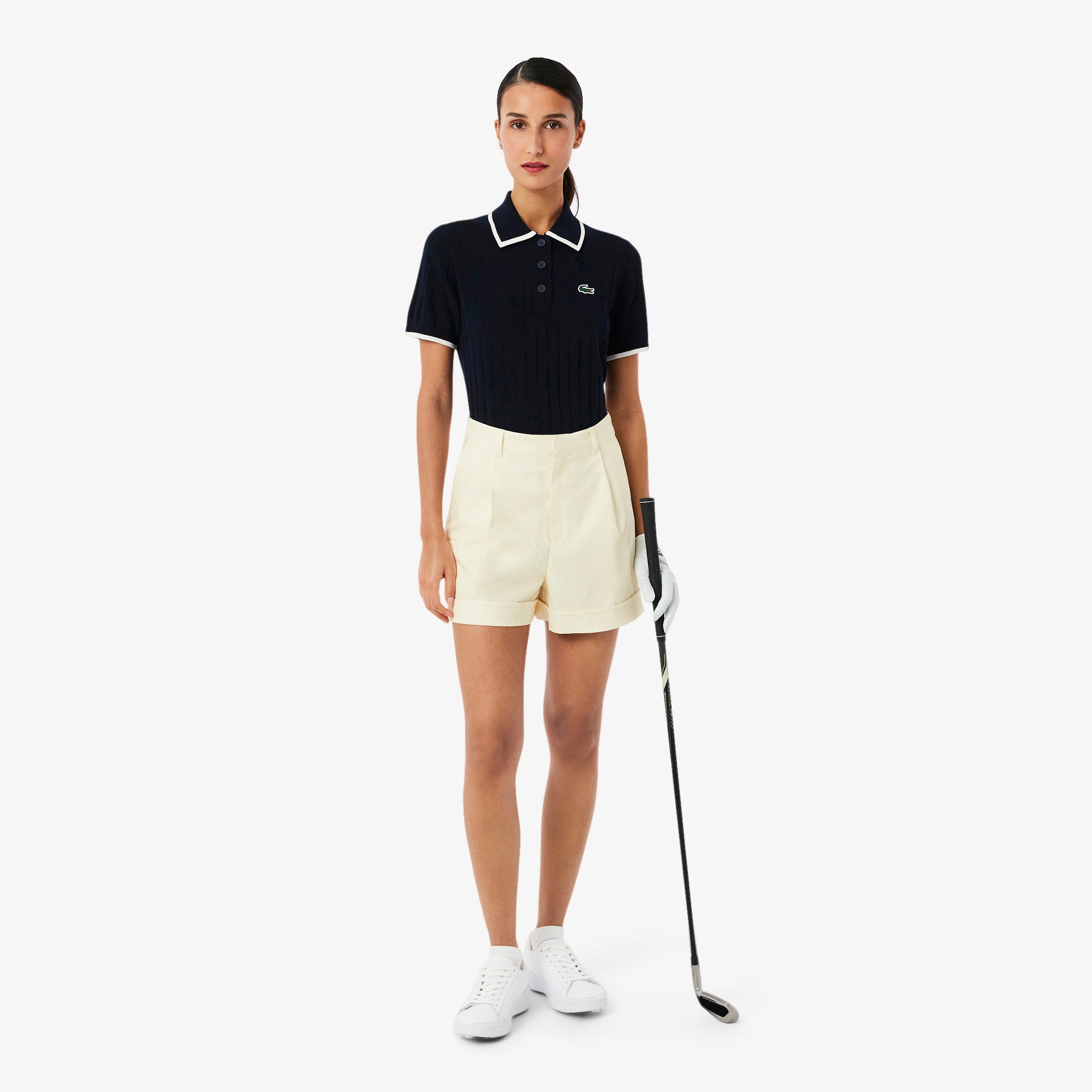 Lacoste SS Sweatshirt Polo Damen