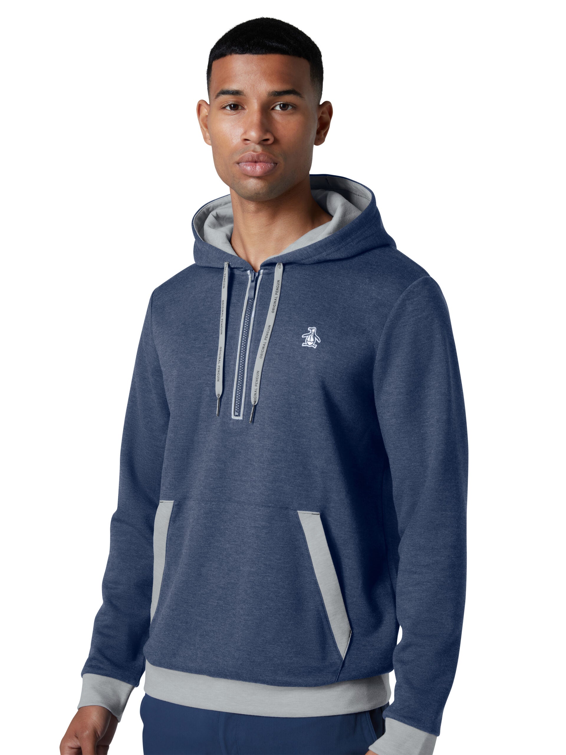 Original Penguin Earl Color Block Layering Hoodie Herren