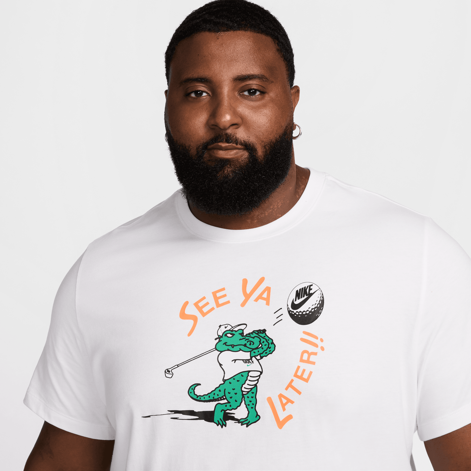 Nike Golf T-Shirt Herren XXL weiß