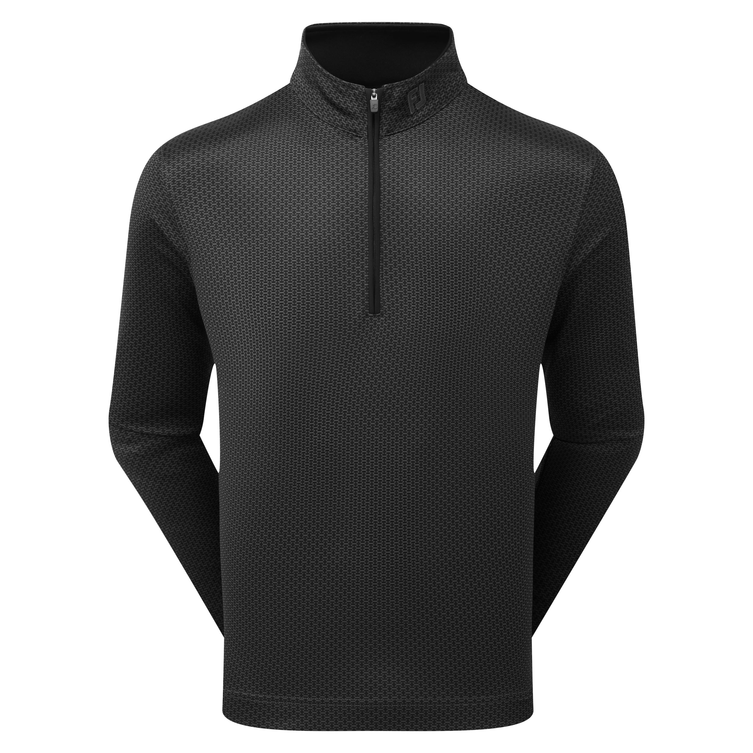 Footjoy Nautical Flag Tonal Chill-Out Midlayer Herren S hellgrau
