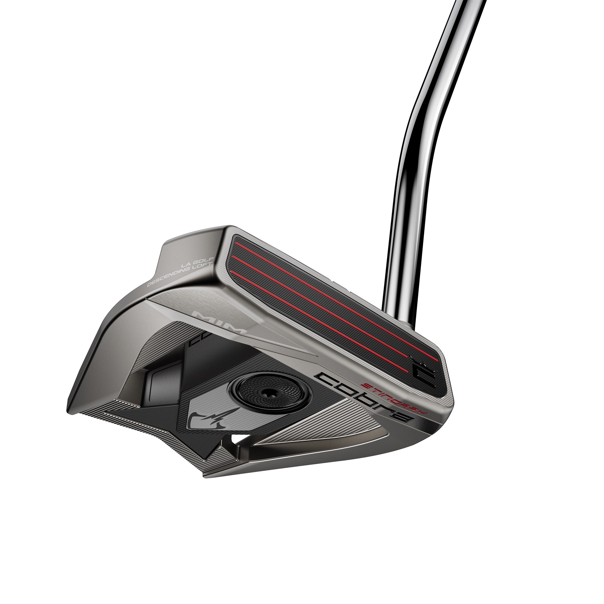Cobra MIM STINGRAY Putter 34" Linkshänder Single Bend silber 34" Linkshänder Single Bend silber