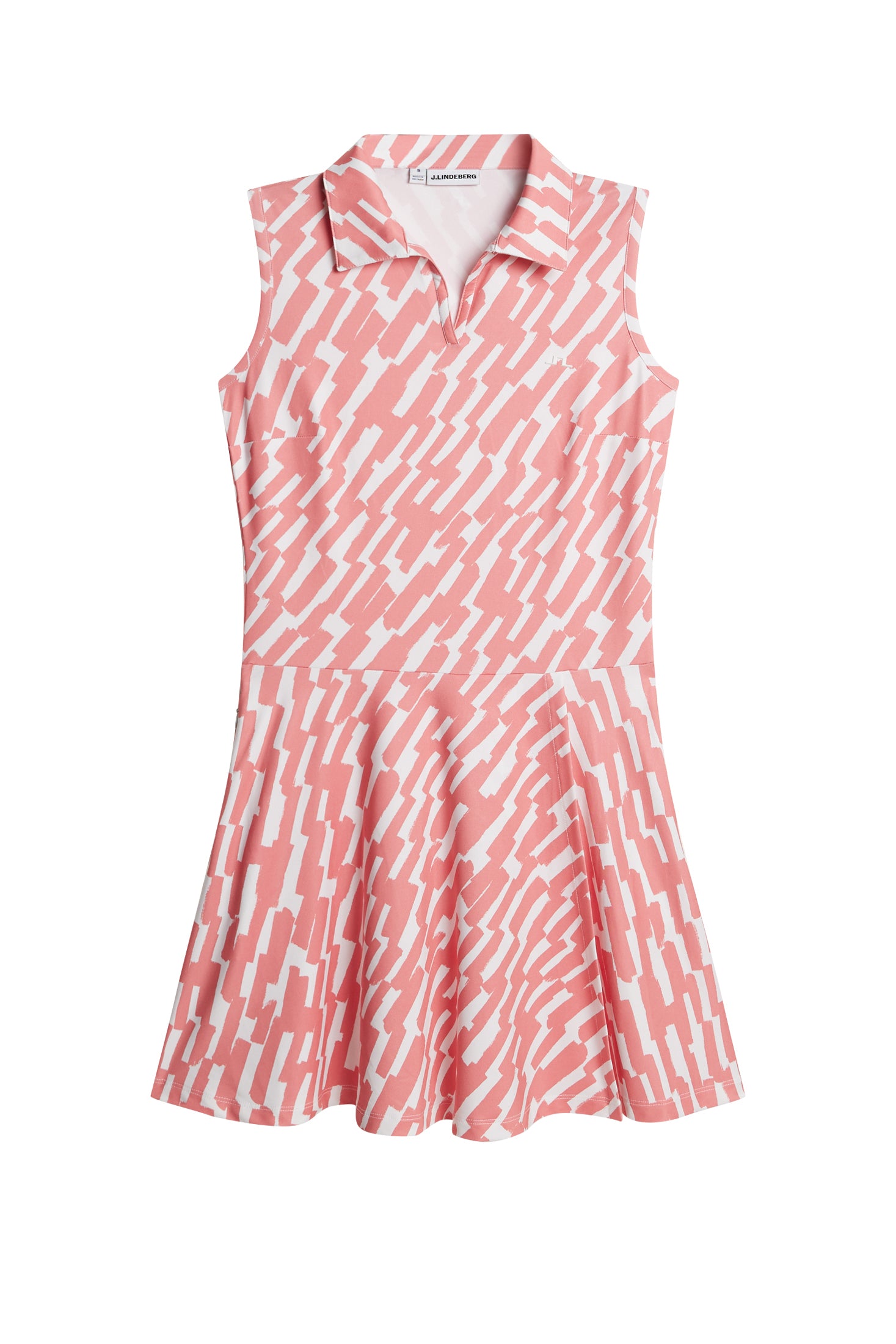 J.Lindeberg Dana Printed Dress Damen L pink/flamingo L pink/flamingo