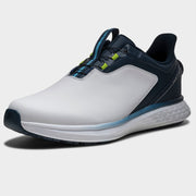Footjoy PULSE Boa Golf Shoe Men EU 39 Medium White/Navy/Blue